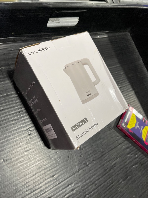 Photo 1 of 0.8L Electric Kettle Stainless Steel, 800 Watts Small Electric Kettle 27 Ounce Fast Boil Auto Shut-off, Portable Water Boiler for Small Kitchen, Business Trip and More