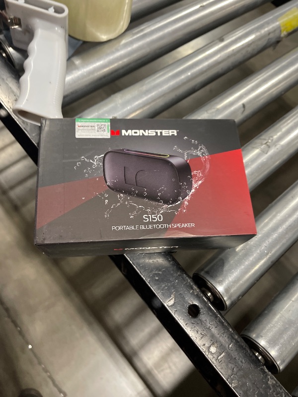 Photo 1 of Monster S150 Bluetooth Speaker, Strong Bluetooth 5.4, IPX7 Waterproof Wireless Speaker, Support Sulti-Channel Connection, HD Hands-Free Calling, Compact Design Bluetooth Speakers