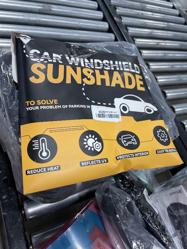 Photo 1 of for Mazda CX-5 2013-2016 Sun Shade Sunshade Windshield Cover, 4-Layer Front Window Shade Custom Fit CX5 2013 2014 2015 2016 Sun Visor 240T Foldable Shade Blocks UV Rays Cooler Car Accessories