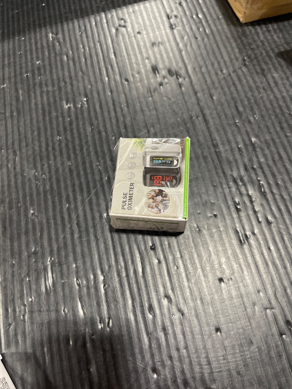 Photo 1 of Fingertip Pulse Oximeter Blood Oxygen Saturation Monitor Pulse Ox, Heart Rate and Fast Spo2 Reading Oxygen Meter with OLED Screen Included Lanyard and 2 X AAA Batteries
