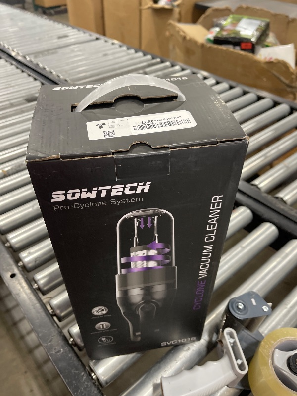Photo 1 of SOWTECH Corded Vacuum Cleaners 20Kpa Powerful Suction Ultra-Light Stick Vacuum for Hard Floor Pet Hair Vacuum