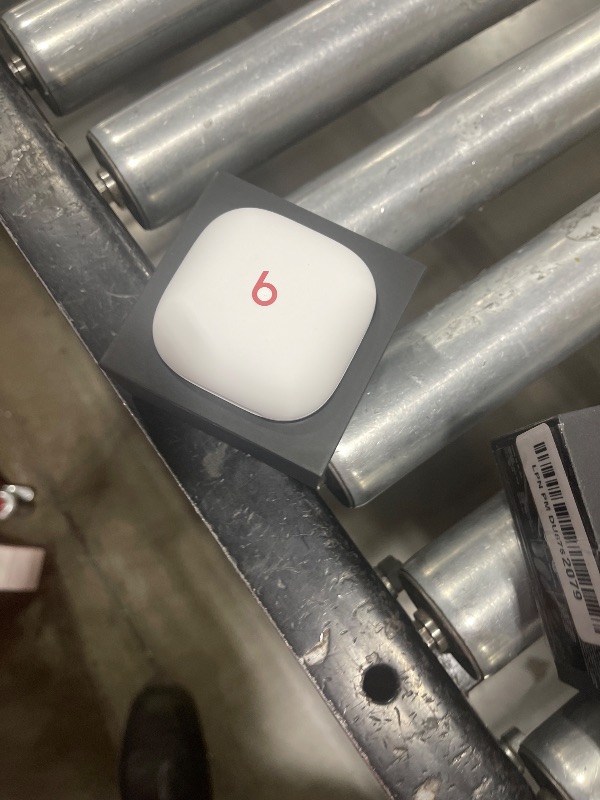 Photo 1 of Beats Fit Pro - True Wireless Noise Cancelling Earbuds - Apple H1 Headphone Chip, Compatible with Apple & Android, Class 1 Bluetooth, Built-in Microphone, 6 Hours of Listening Time - Beats White