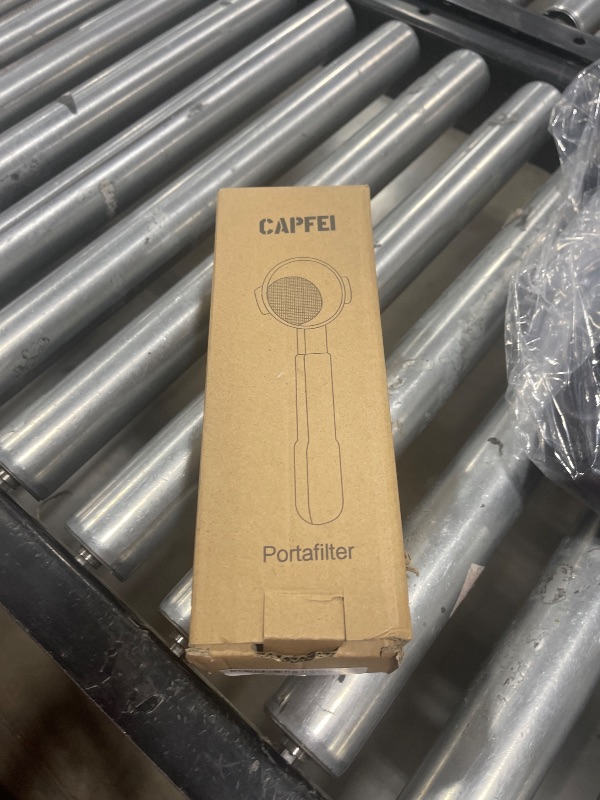 Photo 1 of 51mm Portafilter 2 Ears with Double Spout Compatible with Delonghi ECP3420/ ECP3630/ ECP3120/ EC260/ ECP35.31, Espresso Portafilter 51mm with Double Shot Capacity Cup Filter Basket and ABS Handle