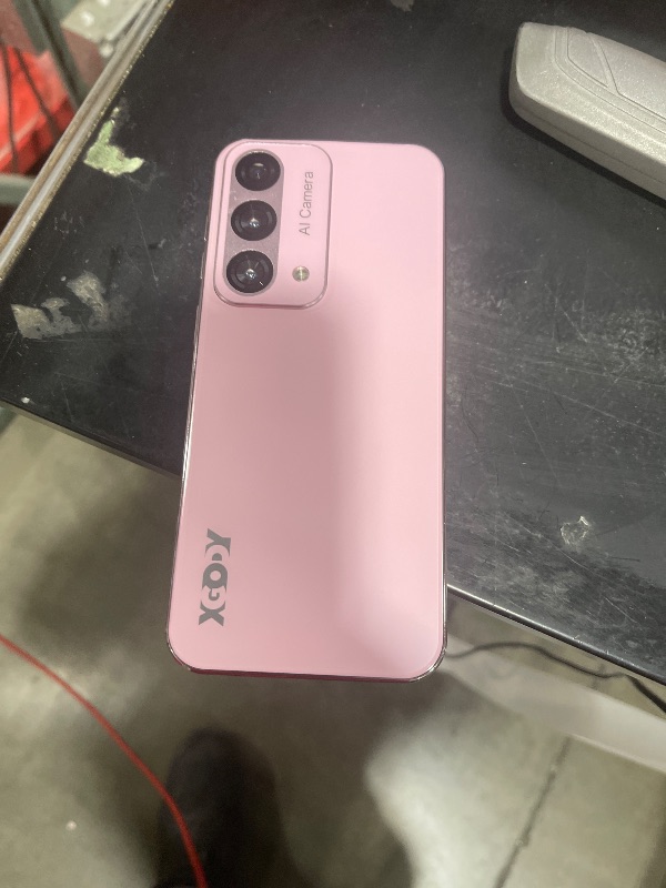 Photo 1 of Xgody Unlock Phone Mate 60,6.79 Inch HD+ Screen Smartphone,4G Dual SIM Cheap Mobile Phones 4GB+ 128GB Expanded 512G 5280mAh 21MP Camera T-Mobile Android Phone with Finger&Face Unlock Soft Pink