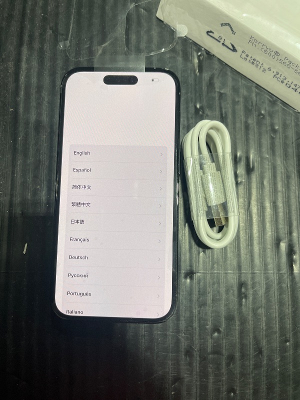 Photo 1 of Apple iPhone 14 Pro, 256GB, Space Black - Unlocked (Renewed)