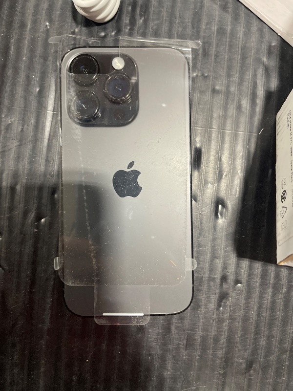 Photo 1 of Apple iPhone 14 Pro, 256GB, Space Black - Unlocked (Renewed)