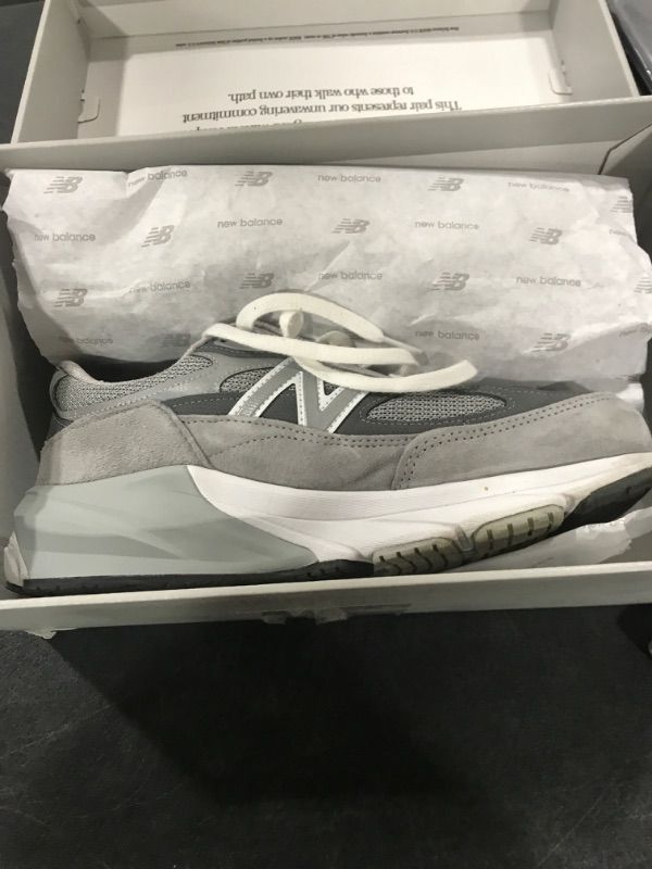 Photo 1 of New Balance Men's FuelCell 990 V6 Sneaker, Grey/Grey, 7.5 XX-Wide