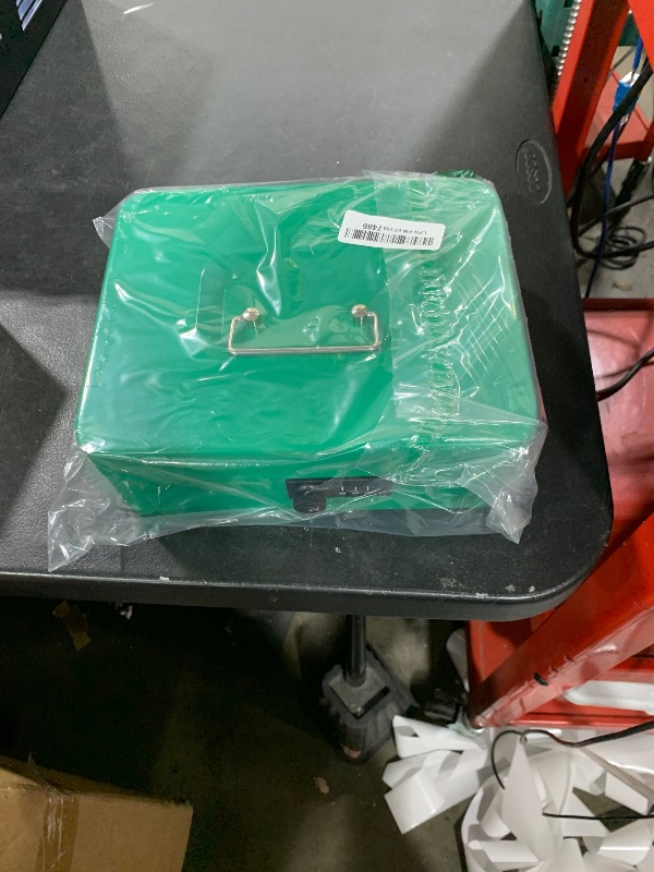 Photo 1 of Green Safe Box with code entry.