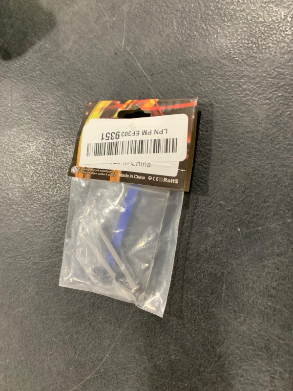 Photo 1 of HobbyPark Aluminum Tie Bar and Suspension Hinge Pins for 2WD Traxxas Rustler VXL Slash Stampede Bandit Nitro Sport,Replacement of 2532 2640 (Navy Blue)