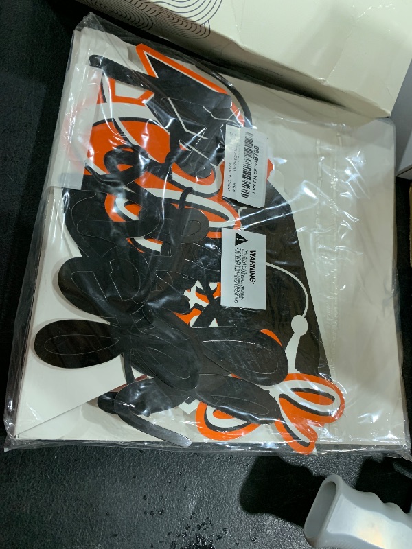 Photo 1 of 2025 Graduation Decorations Set - So Proud of You - Class of 2025 Balloon Boxes for Memorable Grad Party Supplies, Indoor/Outdoor Congrats Grad Home Door Décor Essentials? orange and black?