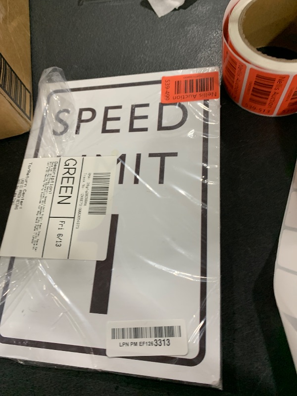 Photo 1 of Race Car Birthday Decor, Speed Limit Sign, Fast One, Race Car Birthday Party Decorations, 8×11 Wooden Play Sign with Stand, Let's Go Racing Party Supplies for Boy Race Fans - LP062