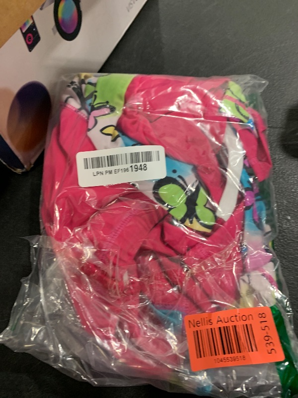 Photo 1 of Girls Long Sleeve Swimsuit UPF 50+ UV One Piece Bathing Suit Zipper Rashguard Beach Swimwear S480_Rainbow_116/122
