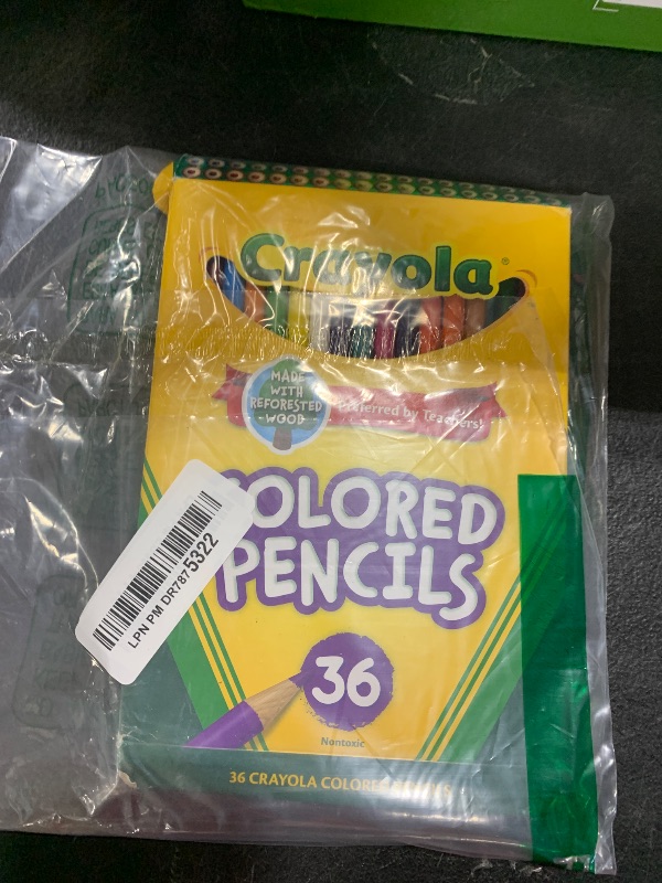 Photo 1 of Crayola Colored Pencils (36ct), Kids Pencil Set, Back to School Essentials, Must Have Classroom Supplies for Kids, Pre-Sharpened Coloring Book Pencils, 3+