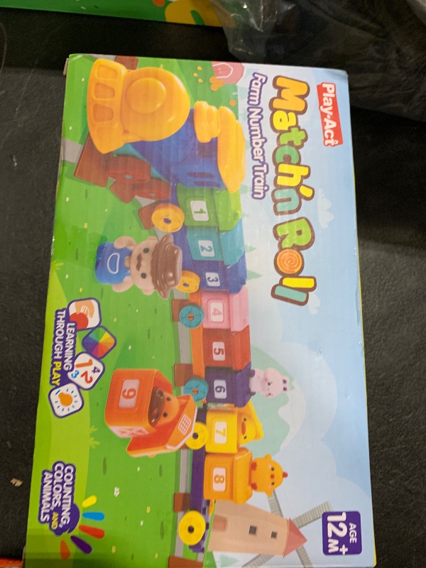 Photo 1 of Learning Toy for Toddlers 1 2 3 Years Old, Counting, Matching & Sorting Montessori Learning Farm Train Including 9 Farm Animals and 1 Farmer, Easter Christmas Birthday Gift for Baby Boys Girls