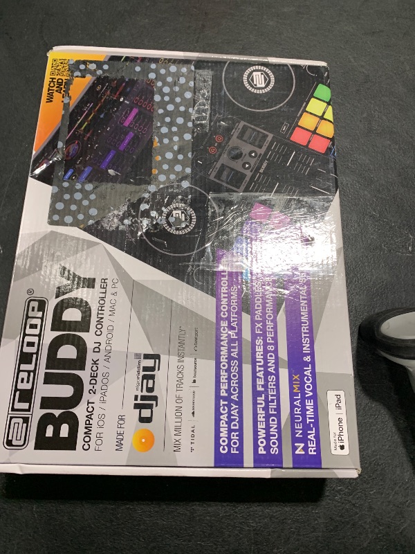 Photo 1 of Reloop Buddy Compact 2-Deck DJay Controller