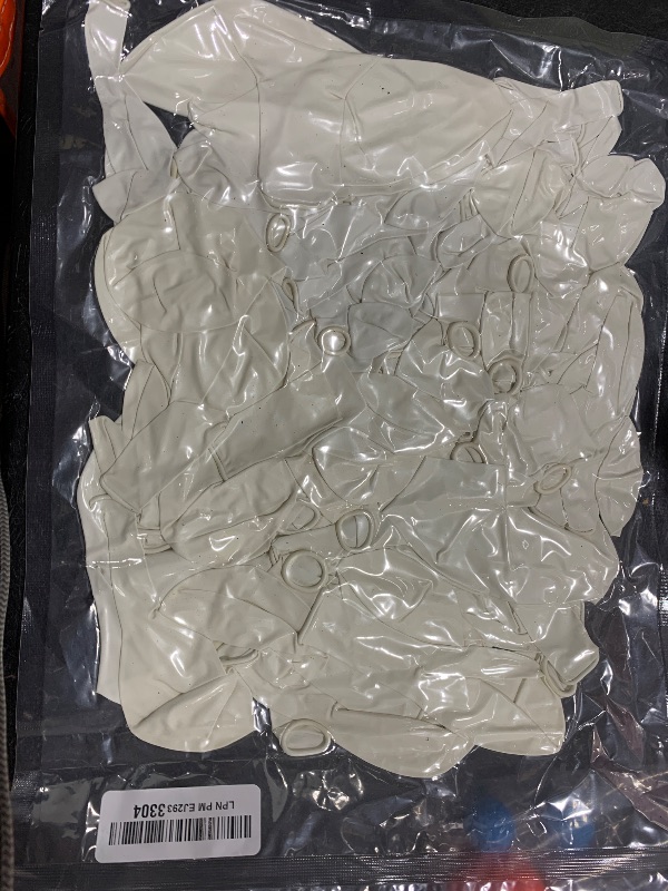 Photo 1 of RUBFAC 129pcs White Balloons Different Sizes 18 12 10 5 Inch for Garland Arch,Party Latex Balloons for Birthday Party Wedding Anniversary Baby Shower Party Decoration
