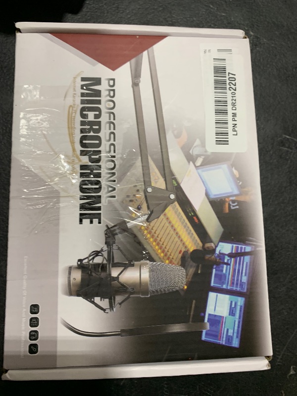 Photo 1 of Vintage Retro Old School Microphone, Professional Classic Dynamic Wired Vocal Cardioid Mic for Karaoke Live Performance in-Studio Recording Singing Stage, Fashioned Metal Prop, XLR Cable Compatible