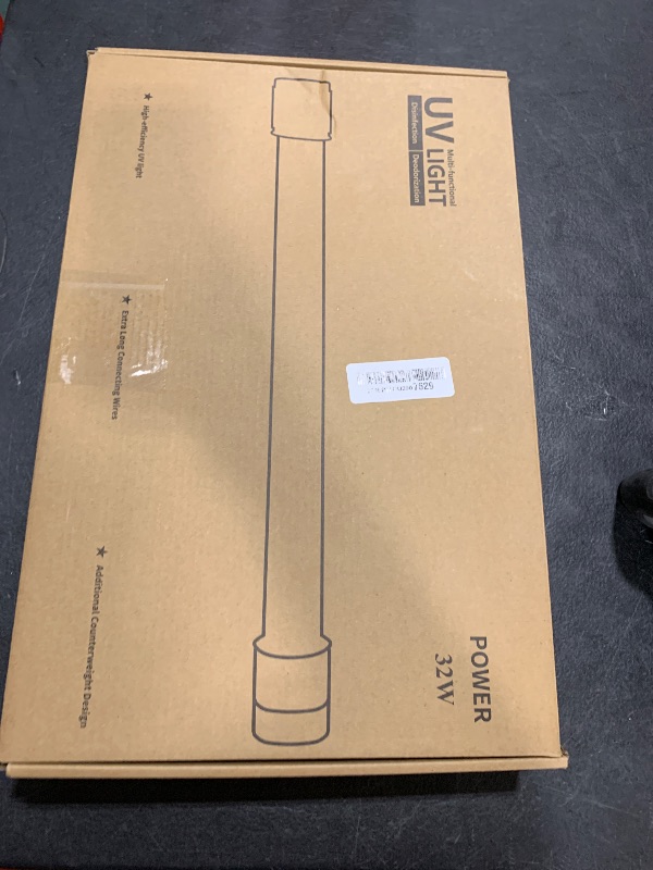 Photo 1 of 32W Aquarium UV Light for 100-2000 Gallon, UV Pond Water Clarifier for Koi Pond, Swimming Pool, Spa, Large Fish Tank, Cold Plunge UV Light for Pond Algae Control