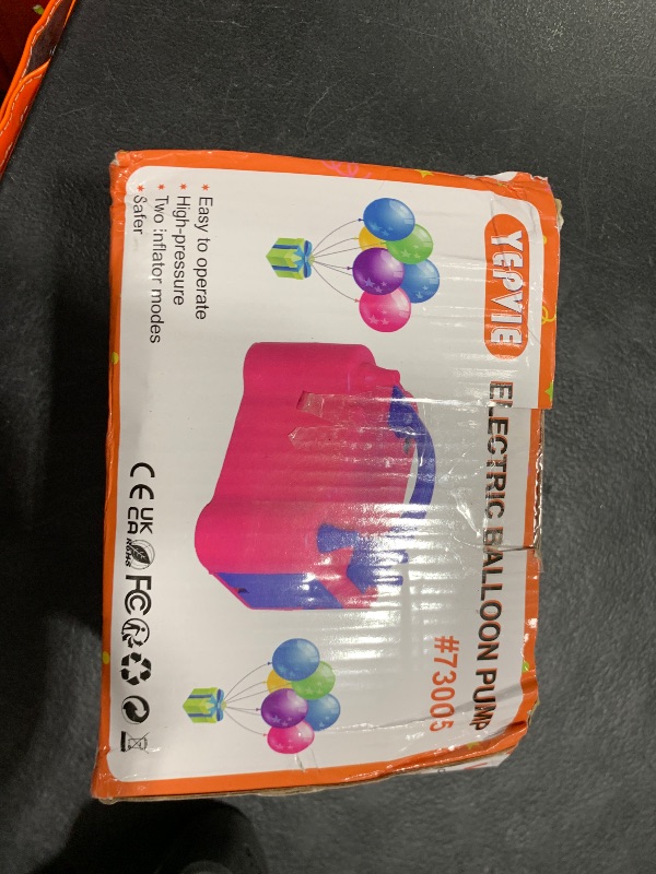 Photo 1 of ELECTRIC BALLOON PUMP