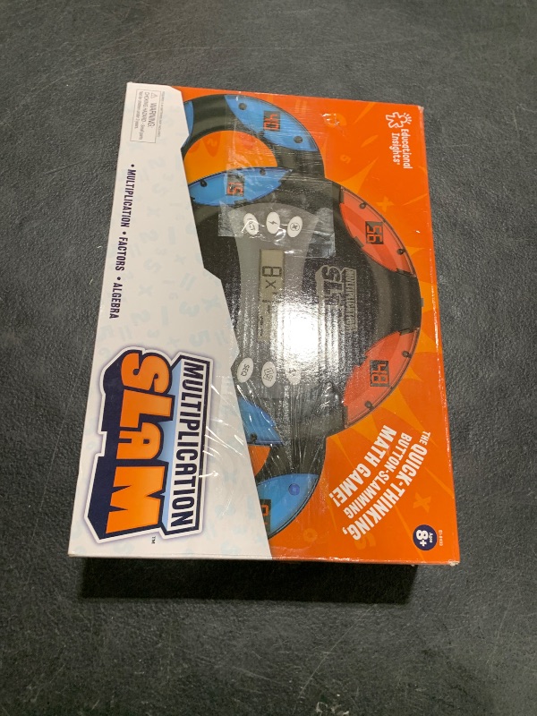 Photo 1 of Educational Insights Multiplication Slam - Interactive Math Games, Division & Multiplication Game for 3rd Graders, Handheld Kids' Electronics, STEM Learning Tools for Ages 8+