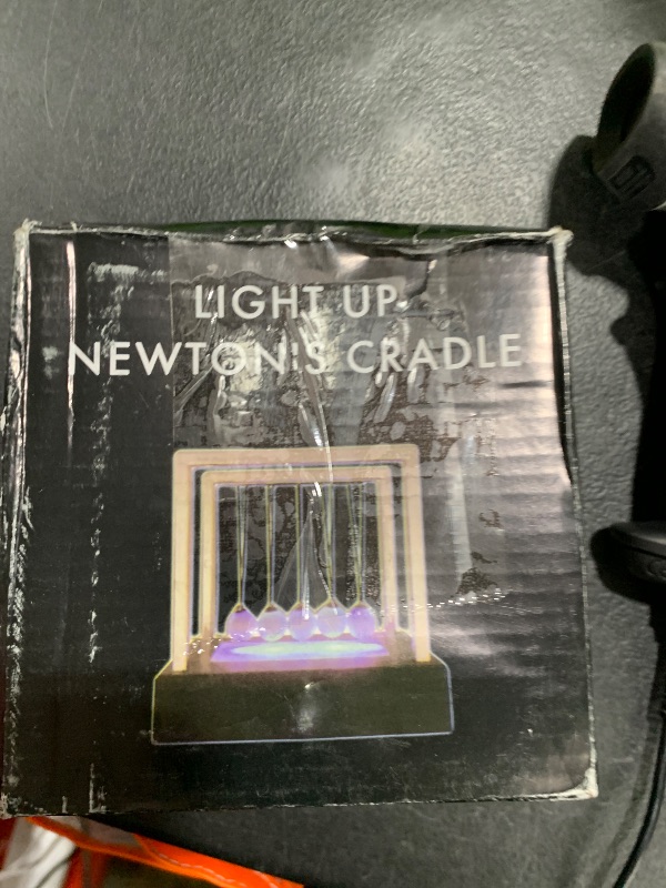 Photo 1 of SEWACC Newtons Light Newton Pendulum Balls Newtons Pendulum Ball Decoration