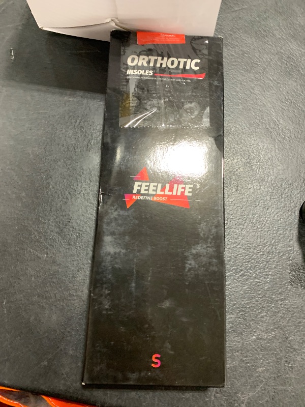 Photo 1 of FEELLIFE Plantar Fasciitis Relief Shoe Insoles [1-Pair], Arch Support Insoles, Running Athletic Gel Shoe Inserts, Orthotic Inserts for Arch Pain [Trim to Fit: Men 4-7/Women 5-8]