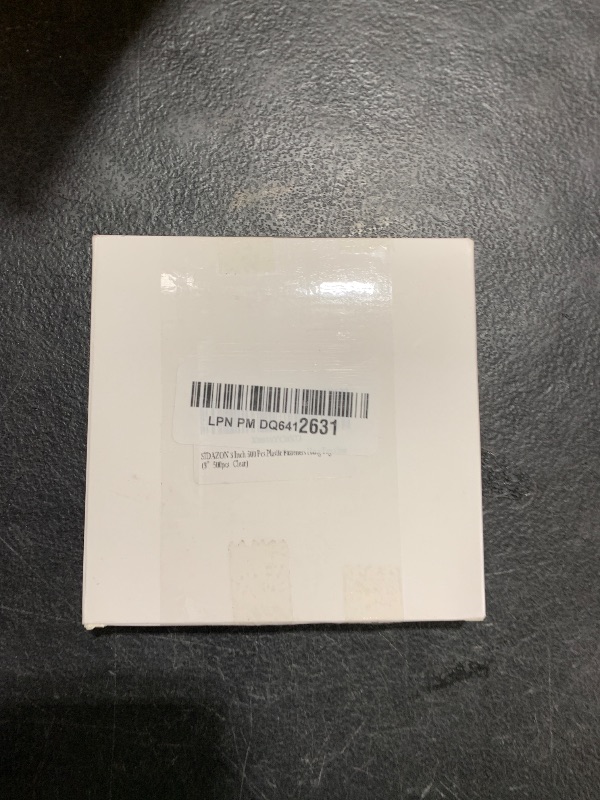 Photo 1 of SIDAZON 3 Inch 500 Pcs Plastic Fasteners Hang Tags Clear Snap Lock Pins Security Loop Price Tag Pins Safety Ring Ties for Retail Store Clothing Accessory (3“ 500pcs, Clear)