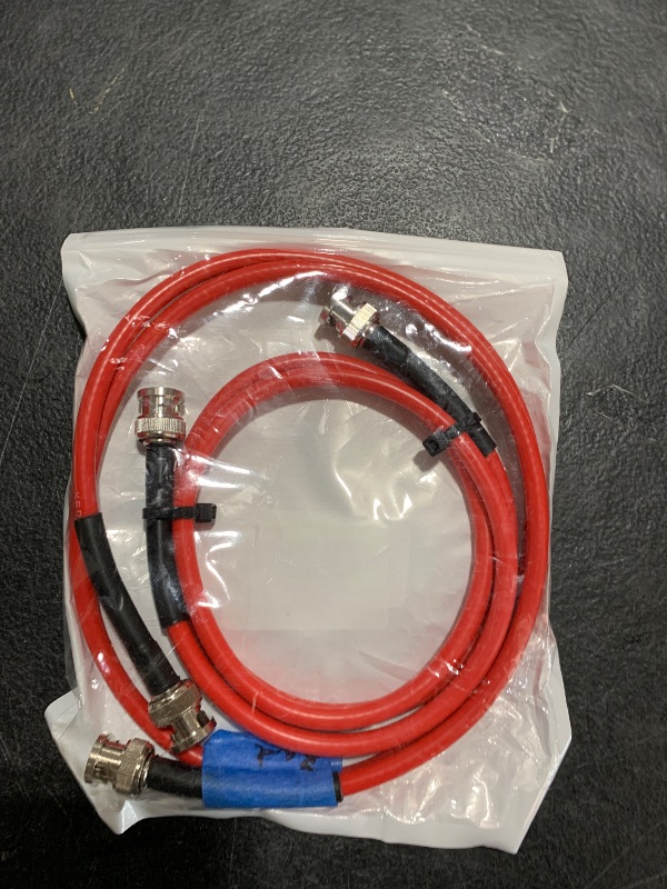 Photo 1 of XRDS -RF SDI Cable 3FT 2PCS, BNC Digital Video Cable 75 Ohm RG59 BNC Male Cables for 4K 1080P 3G/6G HD SDI Camera Monitor Recorder
