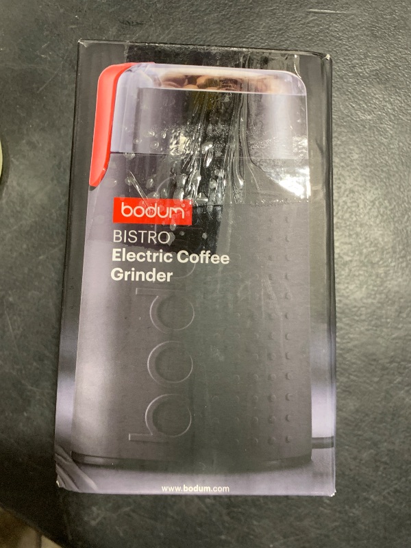 Photo 1 of Bodum Bistro Electric Blade Coffee Grinder, Black