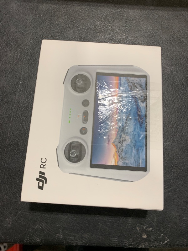 Photo 1 of DJI RC, Remote Controller with Lightweight Body, FHD Screen, 4hr Battery, Precision Control Sticks, O3+ Transmission