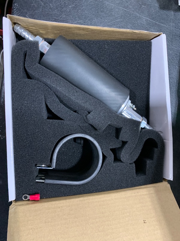 Photo 1 of New GSL392-400-939 Electrical Universal High Pressure Fuel Pump with Installation Kit,Replacement for Walbro GSL392 255LPH Inline External Fuel Pump