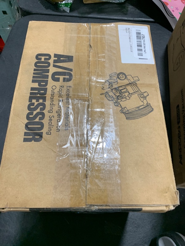 Photo 1 of ECCPP A/C Compressor with Clutch 2007-2014 Fit for Ford Edge for Lincoln MKX 3.5L AC Compressor
