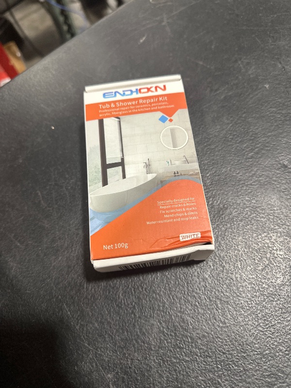 Photo 1 of Bath Repair Kit White, Endhokn Enamel, Porcelain, Acrylic, Fiberglass, Ceramic Sink, Tub Tile Toilet Shower Kit & Tray & Chip & Pedestal Crack Hole Scratches Repair