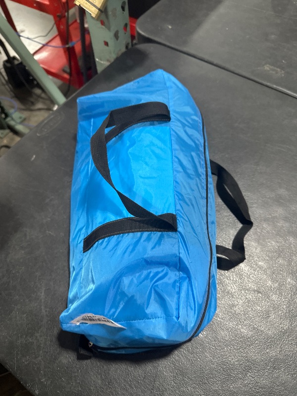 Photo 1 of Beach Tent, Portable Sun Shelter for 2/3/4/6-8 Person with UPF 50+ UV Protection, Easy Setup Waterproof Beach Shade Canopy Cabana for Family Outdoor and Picnics, Fishing with Carrying Bag