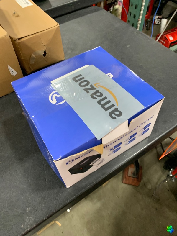 Photo 1 of Mvgges Shipping Label Printer Bluetooth, 4X6 Thermal Label Printer for Shipping Packages, Support Windows, Mac, iOS, Android, Used for Amazon, Ebay, UPS, USPS, Shopify