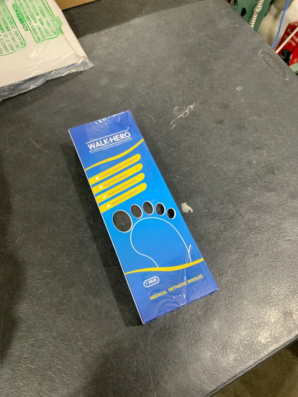 Photo 1 of Inserts Relieve Plantar Fasciitis - Flat Feet Insoles Arch Supports, Orthotic Insoles for Foot Pain Arch Pain Reduce Muscle Fatigue Absorb Shock (Mens 4-4 1/2 | Womens 6-6 1/2)
