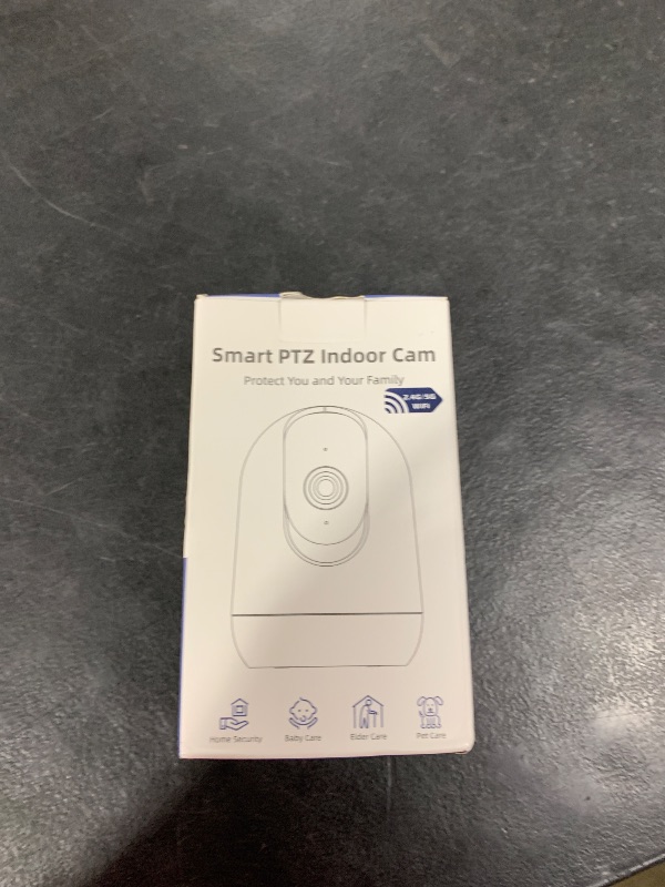 Photo 1 of MUBVIEW 5G WiFi Indoor Security Camera No Subscription, Pet Camera with Phone App, Baby Monitor WiFi Smartphone, 2K Night Vision Pan-Tilt Dog Cam, Auto Tracking, 2-Way Audio, SD or Cloud Storage