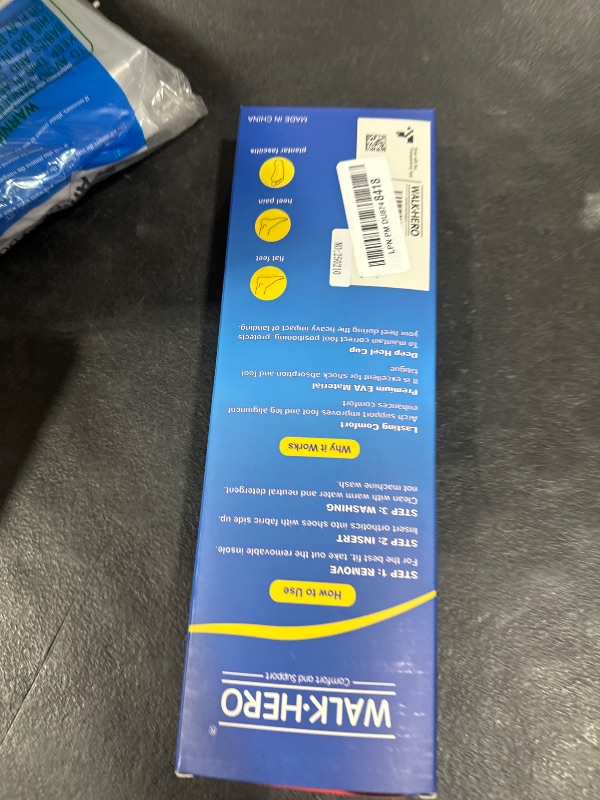 Photo 1 of Plantar Fasciitis Relief - Arch Support Insoles for Men Women, Shoe Inserts for Flat Feet, Orthotic Shoe Insoles All-Day Energy and Comfort with Every Step (Mens 11-11 1/2 | Womens 13-13 1/2)