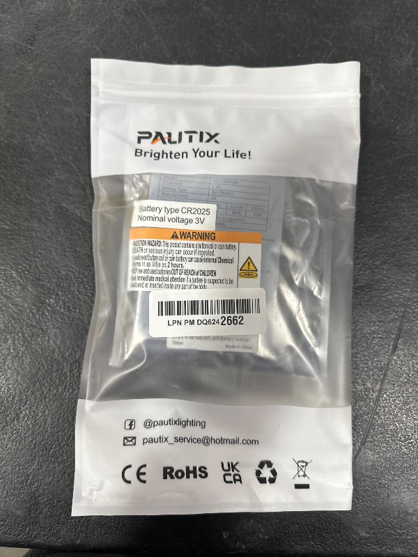 Photo 1 of 2-Pack RF Remote Dimmer for Single Color LED Strip Lights,PAUTIX 18-Key Wireless Remote and in-line Controller DC 5-24V Switch Memory Function