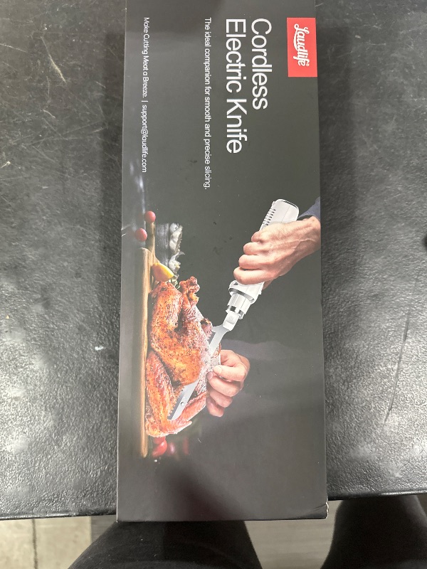 Photo 1 of LAUDLIFE electric knife cordless
