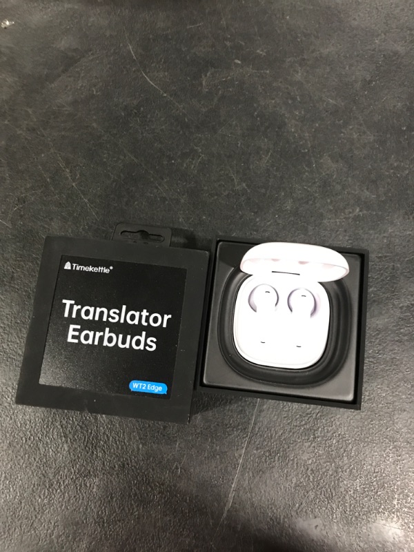Photo 1 of Timekettle WT2 Edge W3 Translator Device,Bidirection Simultaneous Translation, Translator Earbuds with 40 Languages, Real time Translator,Fast Reaction with Revolutionary Al Tech, Online Version