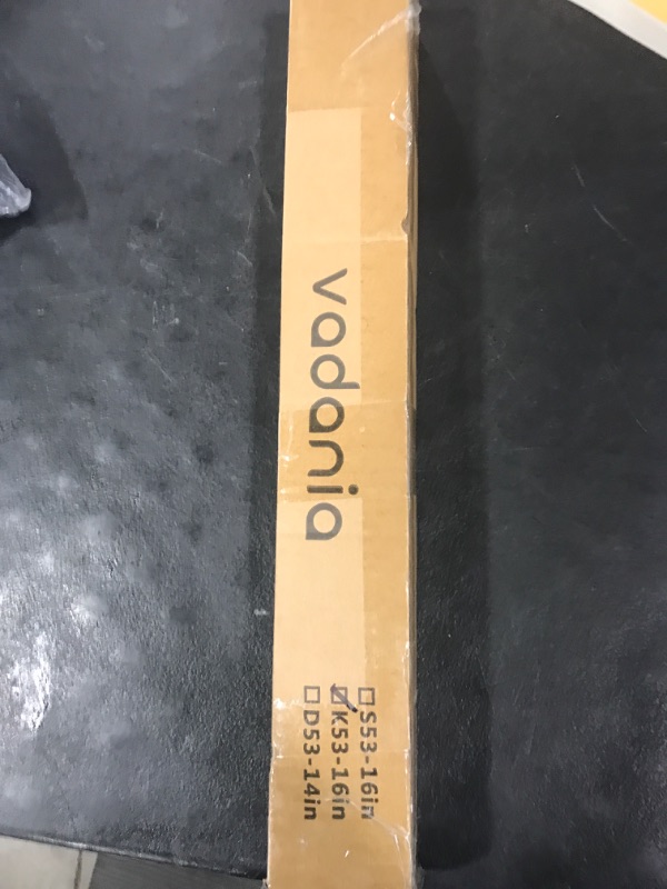 Photo 1 of VADANIA 16" Soft Close Heavy Duty Drawer Slides, #VK2053, Up to 265lb Load Capacity, 3-Fold Full Extension, Ball Bearing, Side Mount, 1-Pair