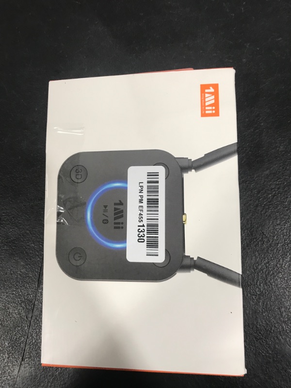 Photo 1 of [Upgraded] 1Mii B06Pro Long Range Bluetooth Receiver, HiFi Wireless Audio Adapter, Bluetooth 5.1 Receiver with 3D Surround aptX HD Low Latency Optical RCA AUX 3.5mm Coaxial for Home Stereo System
