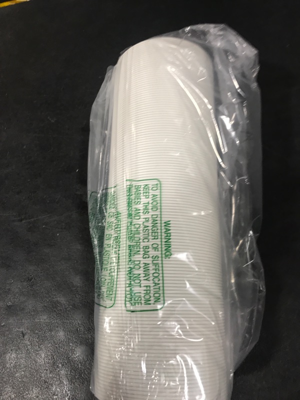Photo 1 of TURBRO Polypropylene Portable Air Conditioner Universal Exhaust Hose - 5 Inch Diameter, 78 Inch Length, Clockwise Thread