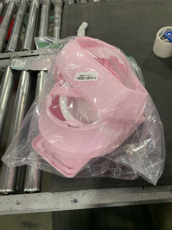 Photo 1 of Summer Infant by Ingenuity My Size Potty Pro in Pink, Toddler Potty Training Toilet, Lifelike Flushing Sound, for Ages 18 Months+, Up to 50 Pounds