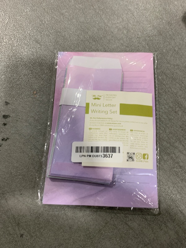 Photo 1 of Mr. Pen- Stationery Writing Paper with Envelopes, 30 Letter Writing Paper with 18 Envelopes, Cute Stationary Set for Writing Letters, 8.18 x 5.5 Inch Stationary Paper and 6.55 x 3.2 Inch Envelopes