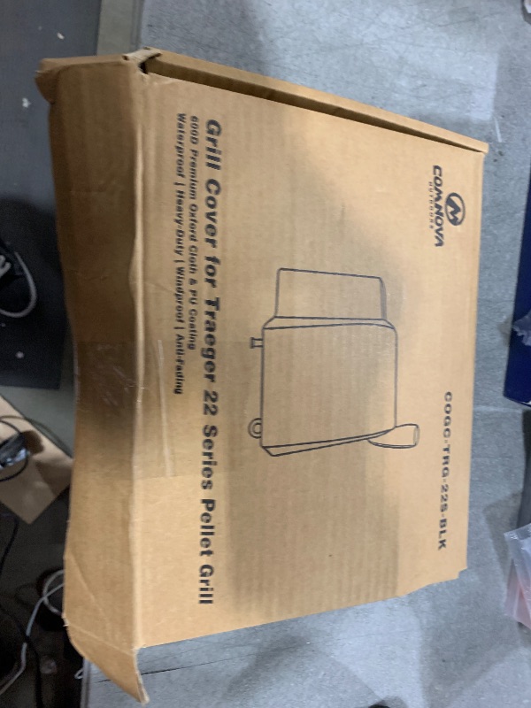 Photo 1 of Comnova Grill Cover for Traeger Pro 22 & 575 Series - 600D Wood Pellet Smoker Cover for Traeger Waterproof & Heavy Duty, Premium Pellet BBQ Cover for Traeger Pro 22 / Pro 575, Z Grills 550B and More