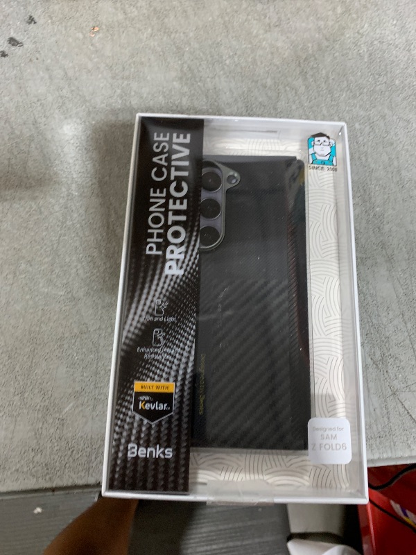 Photo 1 of BENKS Z Fold 6 Case Back Cover, Montage ArmorAir for Galaxy Z Fold 6 Case with Hinge Protection, Ultra Slim & Light, PowerShare and Wireless Charging Compatible, Built with Dupont Kevlar 600D & 1500D