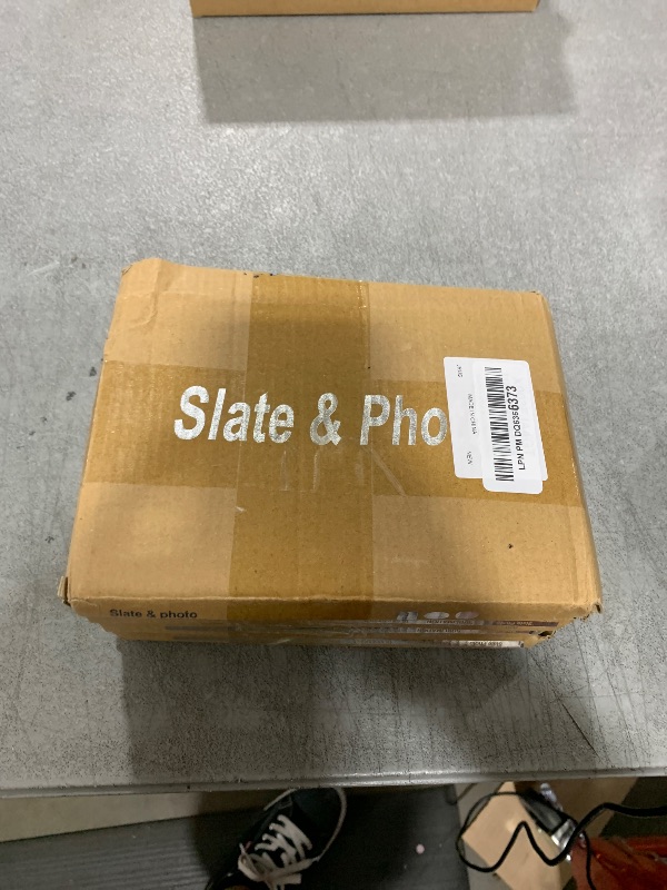 Photo 1 of JMIATRY 4PCS Sublimation Slate Blanks 5x7 Inch Rock Stone Slate Sublimation Plaque Blanks Matte Surface Photo Slate Blanks for Sublimation Rectangular Slate Sublimation Blanks with Display Stand