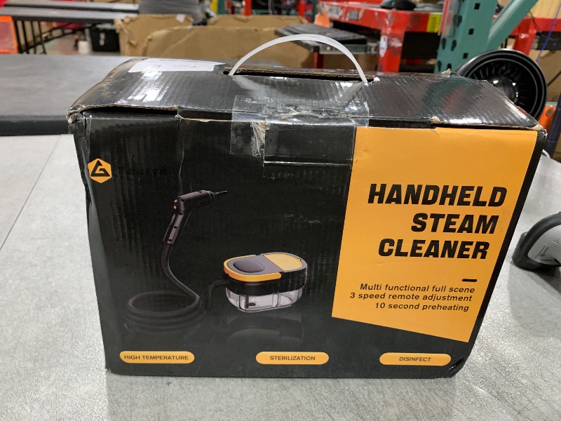 Photo 1 of Steam Cleaner, 3-Level Adjustable Handle, 15s Heat-Up, 1.69 Quarts Tank, Portable Steamer for Cleaning with 11 pcs Accessories, Steam Cleaner for Home for Dirt, Grease, Grout, Tile,Floor,Couch and Car